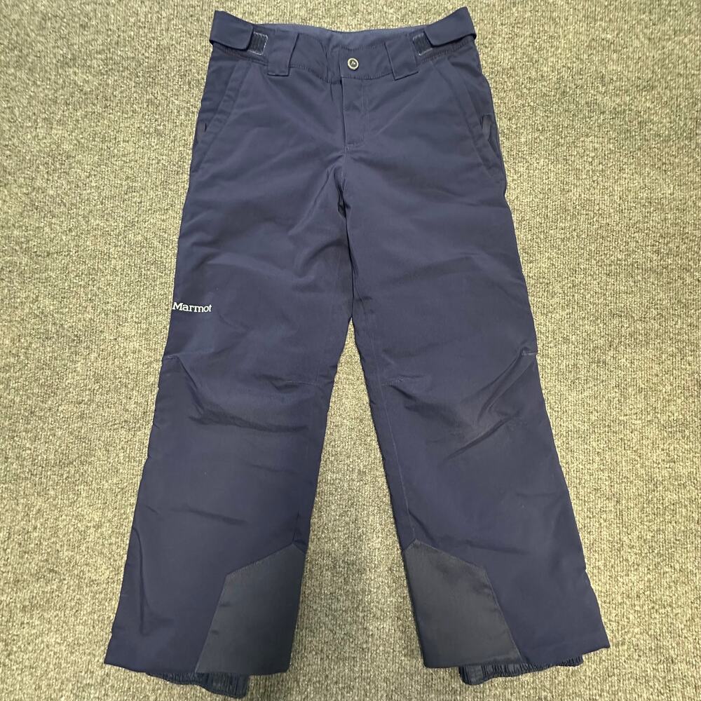 Marmot Kids Vertical Ski Pants Grow An Inch Insulated 10k Waterproof Snow Gear M